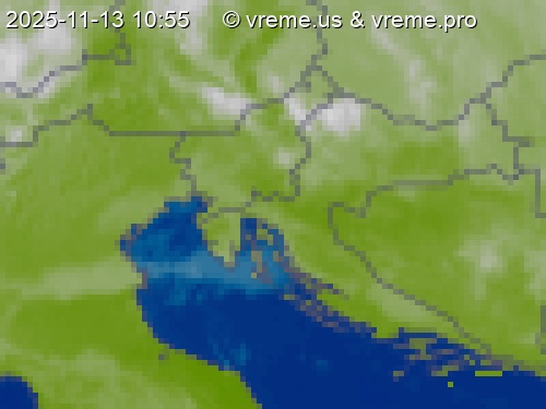 Oblačnost Slovenija