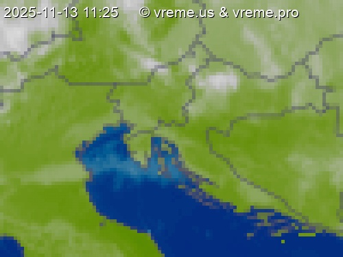 Oblačnost Slovenija