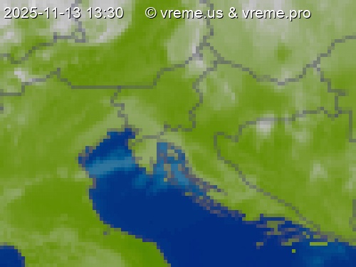 Oblačnost Slovenija