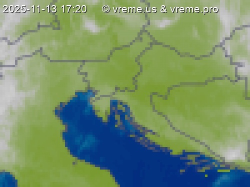 Oblačnost Slovenija