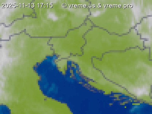 Oblačnost Slovenija