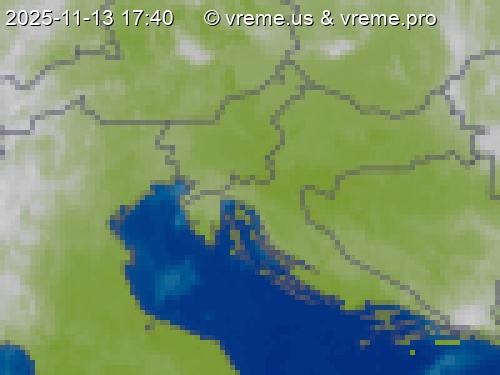 Oblačnost Slovenija