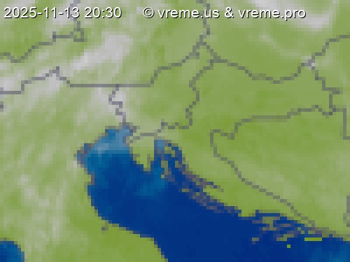 Oblačnost Slovenija