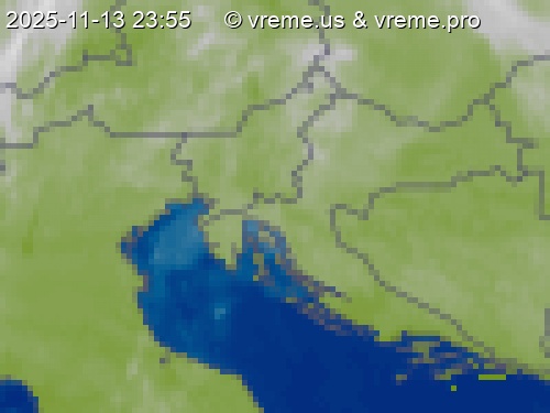 Oblačnost Slovenija