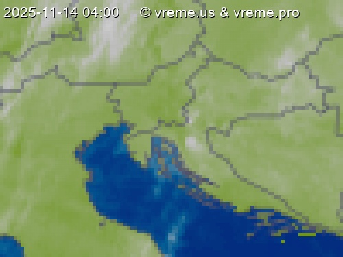 Oblačnost Slovenija