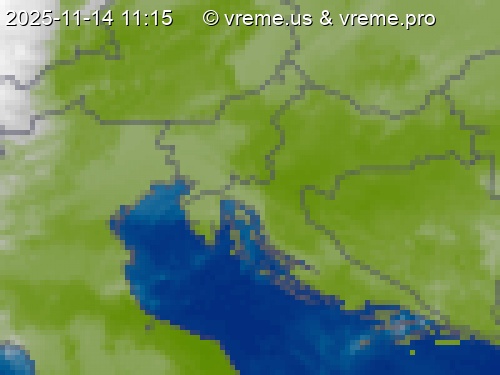 Oblačnost Slovenija