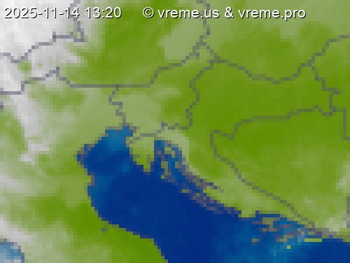 Oblačnost Slovenija