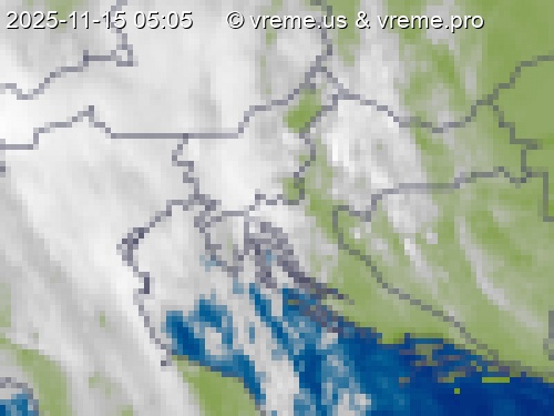 Oblačnost Slovenija