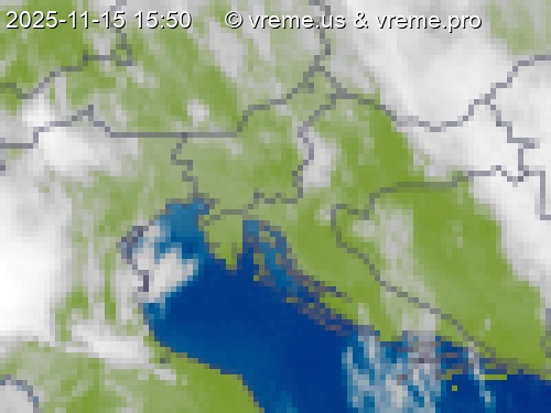 Oblačnost Slovenija