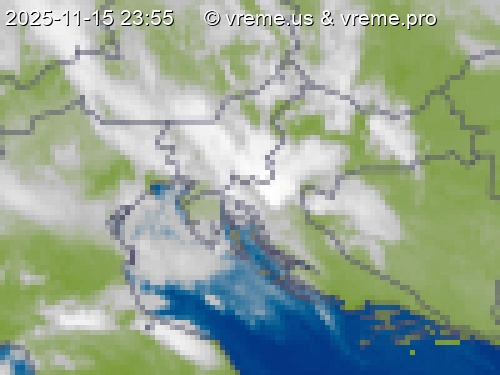 Oblačnost Slovenija