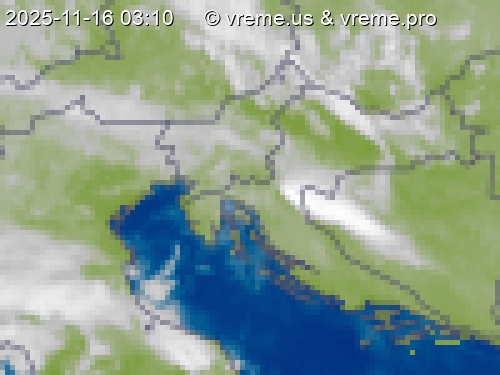 Oblačnost Slovenija