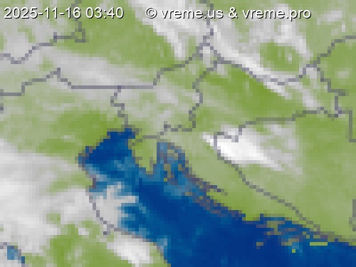 Oblačnost Slovenija