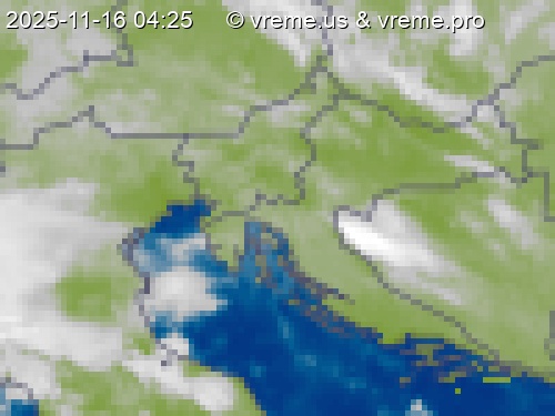 Oblačnost Slovenija