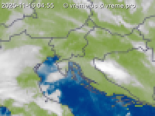 Oblačnost Slovenija