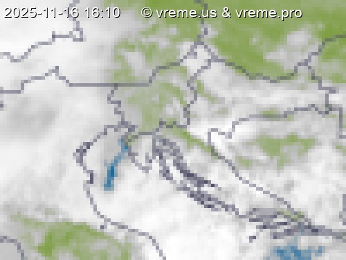 Oblačnost Slovenija