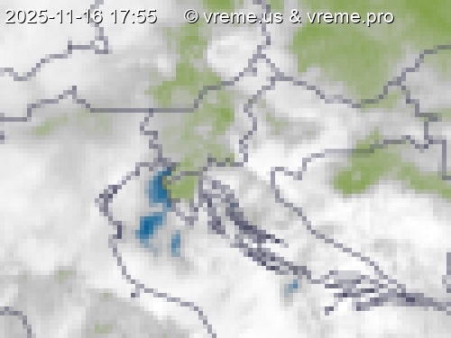 Oblačnost Slovenija