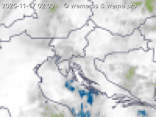 Oblačnost Slovenija