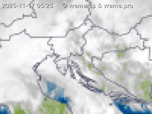 Oblačnost Slovenija