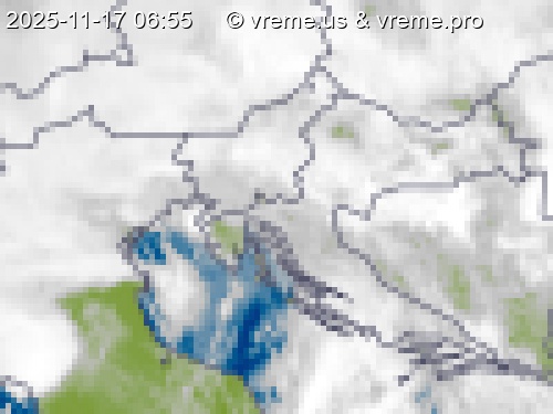 Oblačnost Slovenija