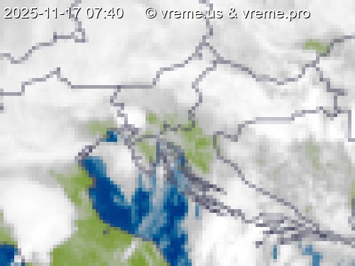 Oblačnost Slovenija