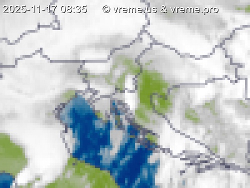 Oblačnost Slovenija