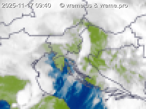 Oblačnost Slovenija