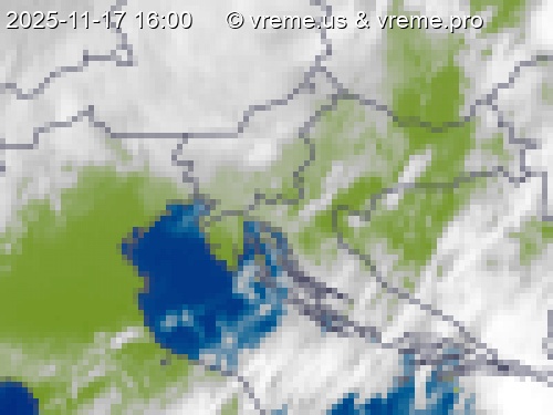 Oblačnost Slovenija