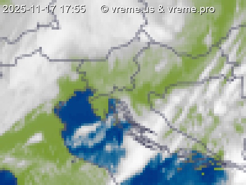 Oblačnost Slovenija