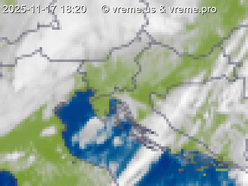 Oblačnost Slovenija