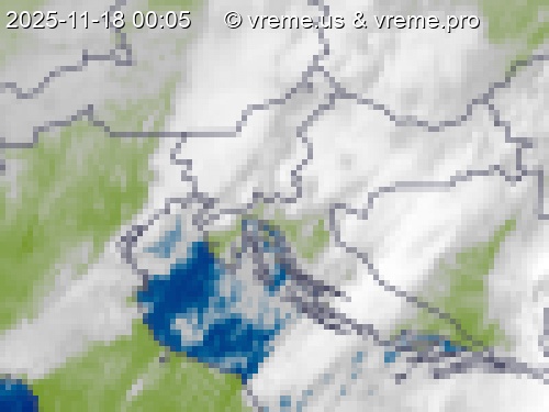 Oblačnost Slovenija