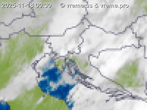 Oblačnost Slovenija