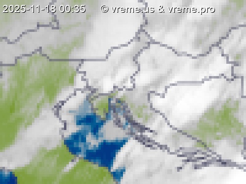 Oblačnost Slovenija