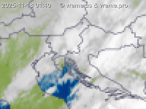 Oblačnost Slovenija