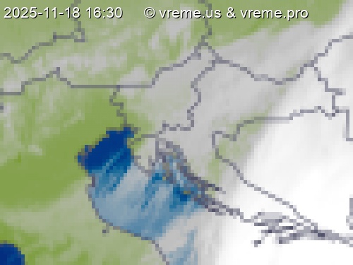 Oblačnost Slovenija