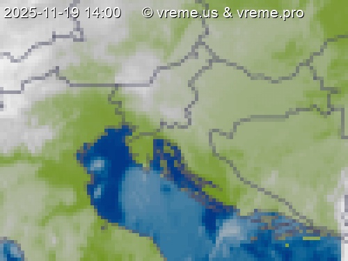 Oblačnost Slovenija