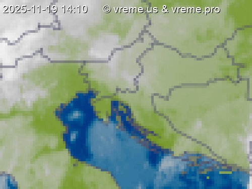 Oblačnost Slovenija