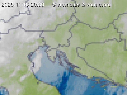 Oblačnost Slovenija