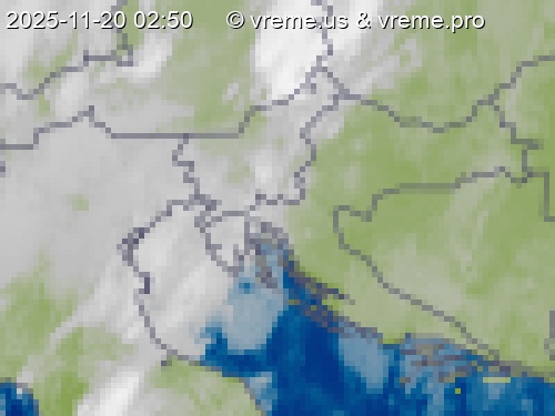 Oblačnost Slovenija