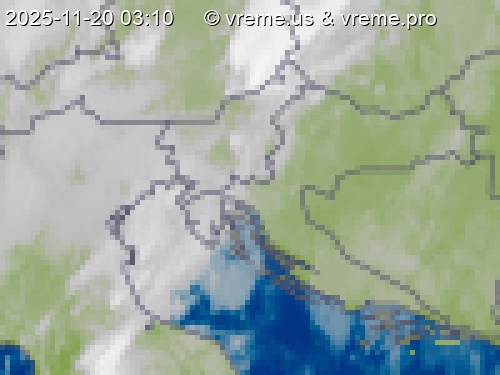 Oblačnost Slovenija