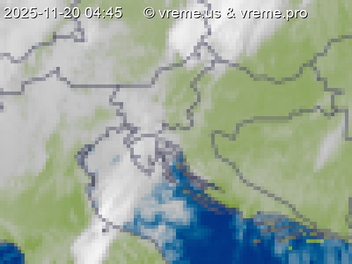 Oblačnost Slovenija