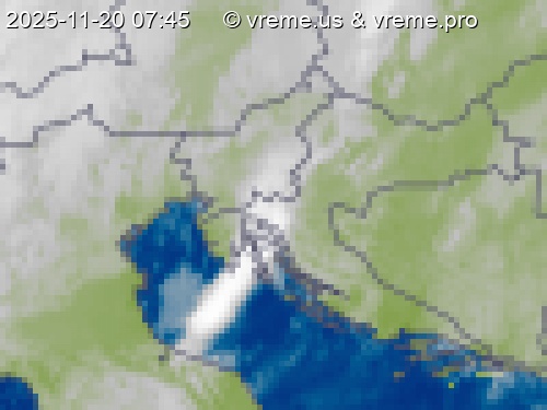 Oblačnost Slovenija