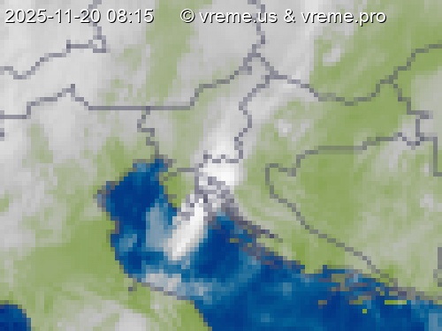 Oblačnost Slovenija