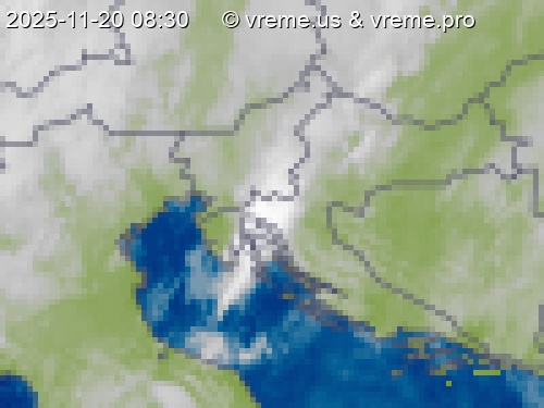 Oblačnost Slovenija