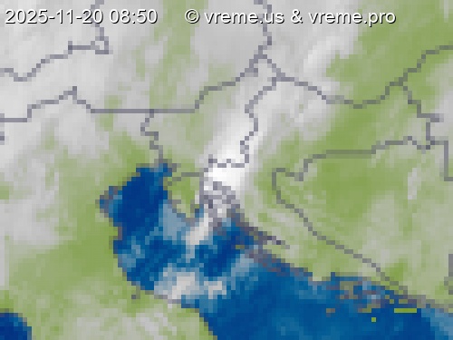 Oblačnost Slovenija