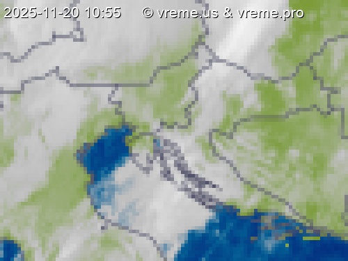Oblačnost Slovenija