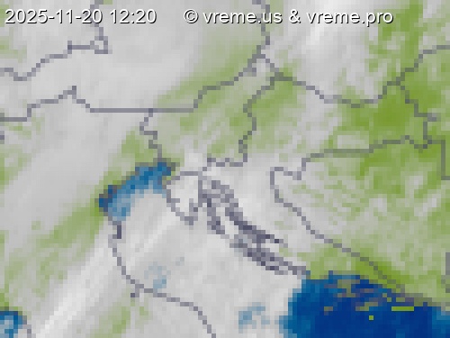 Oblačnost Slovenija