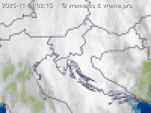 Oblačnost Slovenija