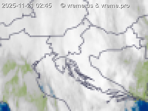 Oblačnost Slovenija