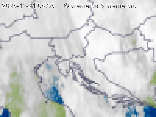 Oblačnost Slovenija