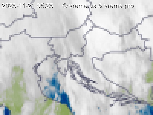 Oblačnost Slovenija